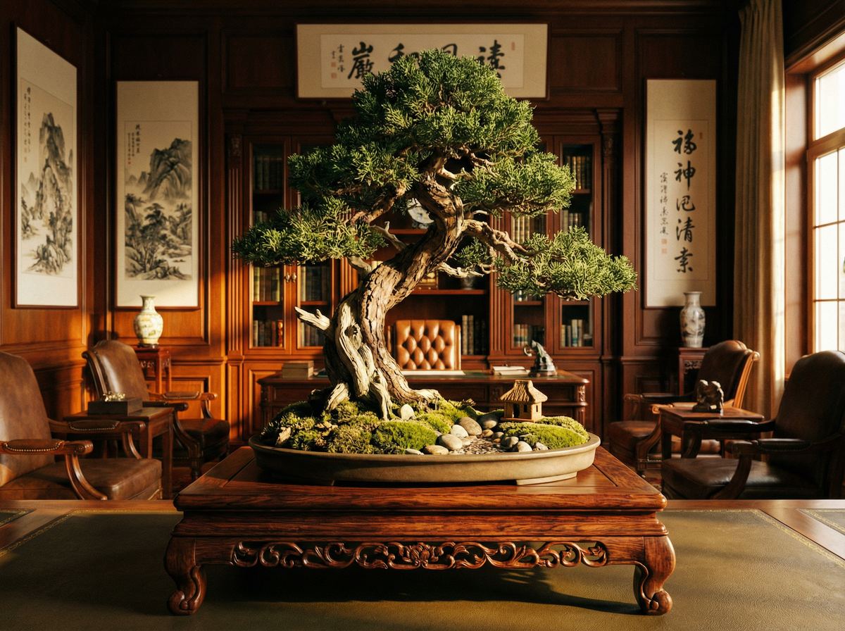 黄色仓库盆景视频